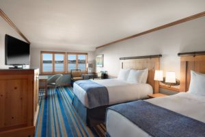 waterview-double-queen- bed in Blaine's Semiahmoo Resort