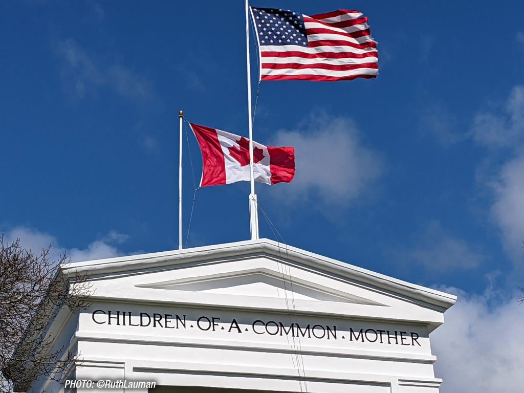 The Peace Arch at Peace Arch State Park