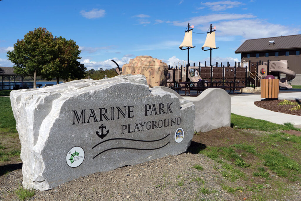 Marine Park Playground at Blaine, WA