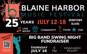 Blaine Harbor Music Festival 2026 in downtown Blaine by the Sea
