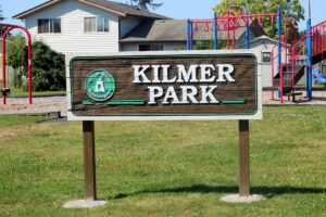 Kilmer Park signage in Blaine