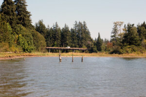 Dakota Creek Kayak Launch driving cars by