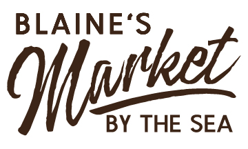 Blaine's Market By The Sea Logo