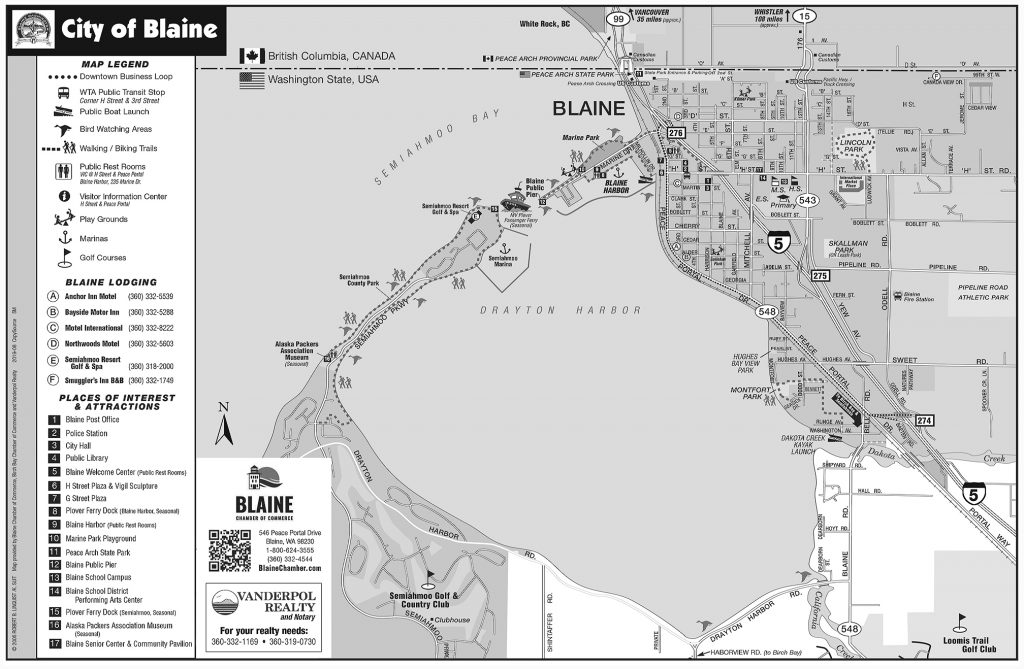 Visitor's Resources - Blaine By The Sea  Blaine By The Sea