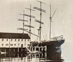 Star Fleet Tall Ship docked at Semiahmoo and Alaska Packers Association in Blaine WA