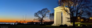 Peace Arch Monument in Peace Arch State Park - Blaine WA