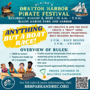 Drayton Harbor Pirate Festival - Anything But A Boat Race 2025