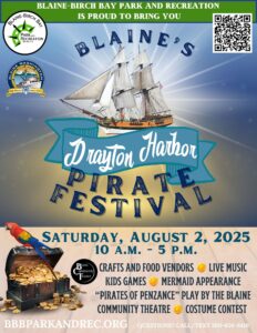 Drayton Harbor Pirates Fest 2025 - Blaine Marine Park