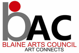 Blaine Art Council Logo - Art Connects! Serving the creative community in Blaine, WA