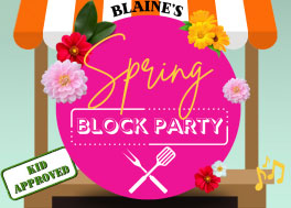 Blaine by the Sea's Spring Block Party, May 16, 2026