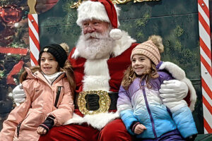 Visit Santa during Blaine's Holiday Harbor Lights