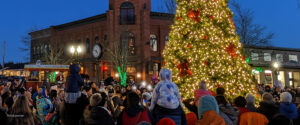 Blaine's Holiday Harbor Lights every December in Downtown Blaine by the Sea