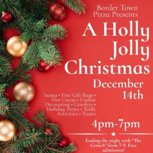 Holly, Jolly Christmas at Boorder Town Pizza, December 14, 2024