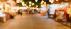 Night Market and Christmas Luminary Walk downtown Blaine by the Sea