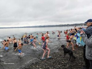 Birch Bay Polar Bear Swim, January 1st Beachside Birch Bay WA