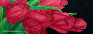 Silk Art Creations by Kay Dee Powell at the Blaine Art Gallery