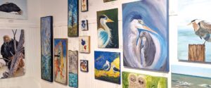 Blaine Art Gallery March Exhibition features Wings, Water & Art celebrating Wings Over Water Birding Festival
