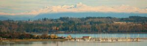 Springtime in Blaine by the Sea - Semiahmoo Spit - Resort - Marina in Blaine by the Sea.