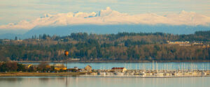 Springtime in Blaine by the Sea - Semiahmoo Spit - Resort - Marina in Blaine by the Sea.
