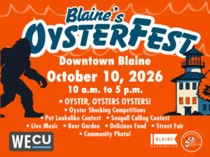 OysterFest 2026 in Downtown Blaine - October 10, 2026