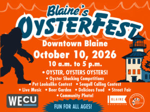 OysterFest 2026 in Downtown Blaine - October 10, 2026