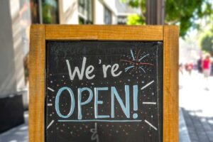 We're Open - Blaine's Downtown Revitalization 2025