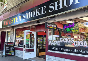 VapeSter Smoke Shop in downtown Blaine by the Sea