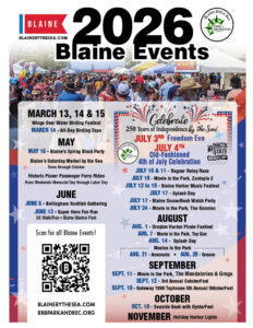Blaine by the Sea 2026 Event Flyer