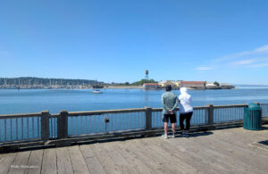 Jorgensen Public Pier a scenic lookout over the Salish Sea