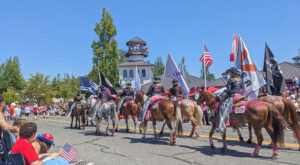 Blaine 4th of July Parade in ddowntown Blaine by the Sea