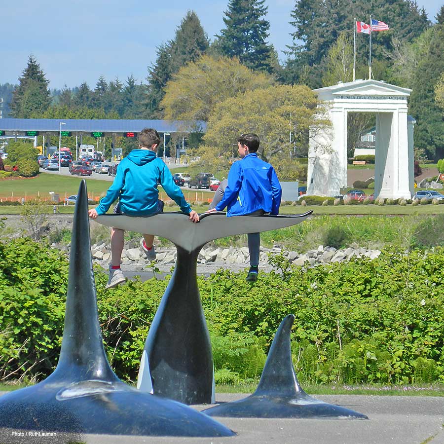 Blaine Marine Park a day Trippers Paradise just minutes off the US/Canada border Crossing in Blaine WA