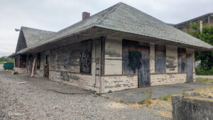 On July 13, 2026, Blaine said farewell to one of its most recognizable historic landmarks—the Great Northern Depot, also known as the Blaine Train Station. Built in 1908, the station welcomed its first train on March 15, 1909, and for more than a century stood as a witness to the growth and changing rhythms of our community. Generations of residents and travelers passed through or alongside this familiar building, making it part of Blaine’s shared story. With demolition now over, we look back with gratitude on the depot’s role in connecting people and shaping local history. Its legacy will remain through photographs, memories, and the stories preserved by those who knew it.