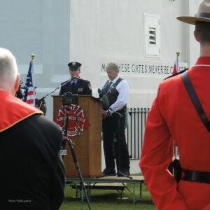 9-11 Cross Border Rememberence Ceremony at Peace Arch Park, Blaine WA